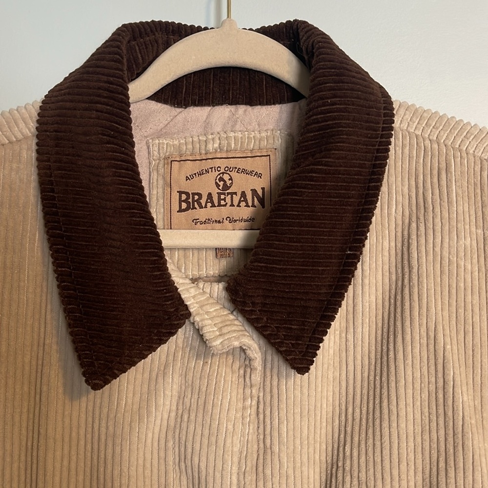 Vintage Braetan Outerwear Corduroy Button Down Barn Chore Jacket Men’s Size 2X - Picture 5 of 10